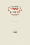 POESIA XIII. ORTONIMOS (1931-1934)